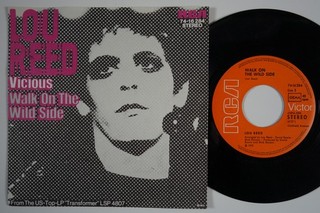 LOU REED Walk On The Wild Side ARCHIVE STATE M SLEEVE! Germany 45 Vicious HEAR!