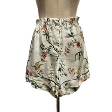 Christian Dior Multicolor Floral Print Pajama Short