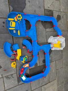 Smoby Aquaplay Mountain and Mega Track sets