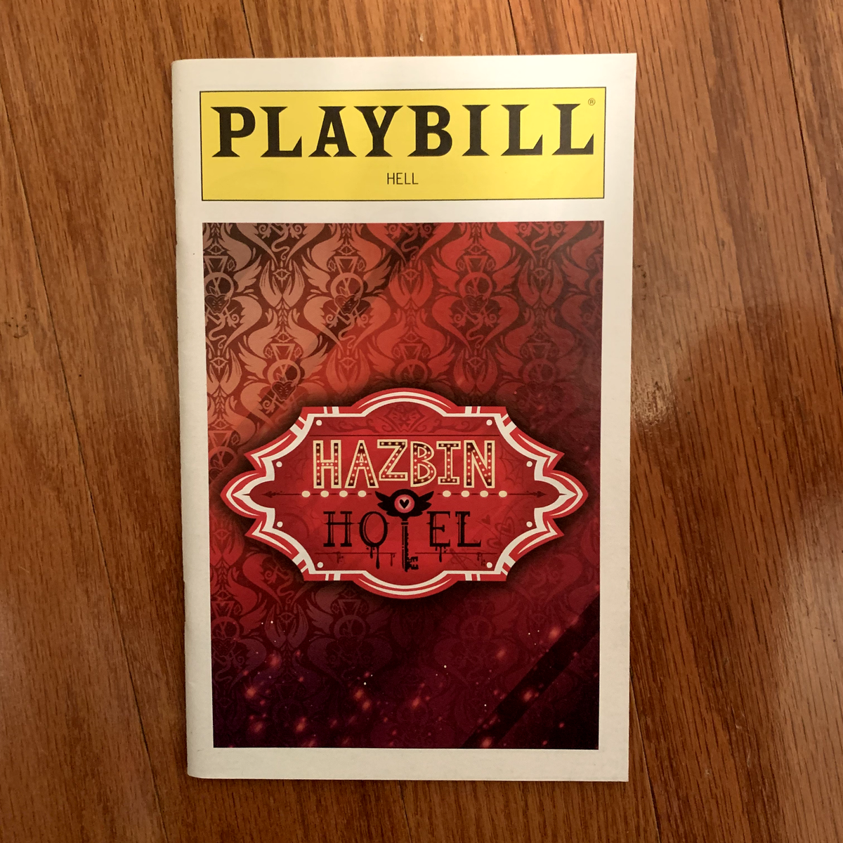 洋書 Hazbin Hotel Official PLAYBILL Season Hazbin Hotel PLAYBILL Official Promo Season 1 limited edition