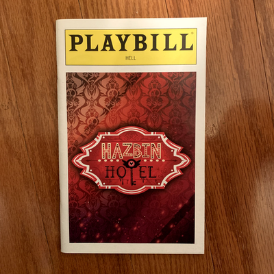 Hazbin Hotel PLAYBILL Official Promo Season 1 limited edition