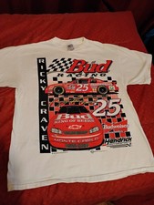 Ricky Craven Budweiser NASCAR #25 Hendricks Motorsports Vintage T-Shirt