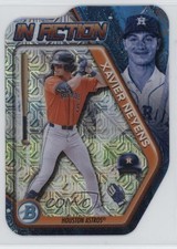 2025 Bowman Draft In Action Mega Box Mojo Refractor Xavier Neyens #BIA-14 1ny5