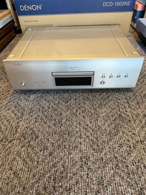 DENON DCD-1600NE Silber SUPER AUDIO CD PLAYER Gebraucht Gut
