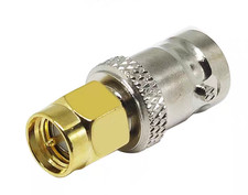 1PCS RF Coax Coaxial SMA Male Plug to BNC Female Radio Antenna Connector