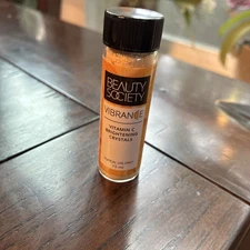 Beauty Society Vibrance Vitamin C Brightening Crystals - 15ml - Brand New