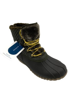 Baretraps Flash Lace-Up Duck Boot Pine
