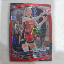 2025 PRIZM WNBA RED PANDORA #104 LUCY OLSEN RC 022/199 MYSTICS