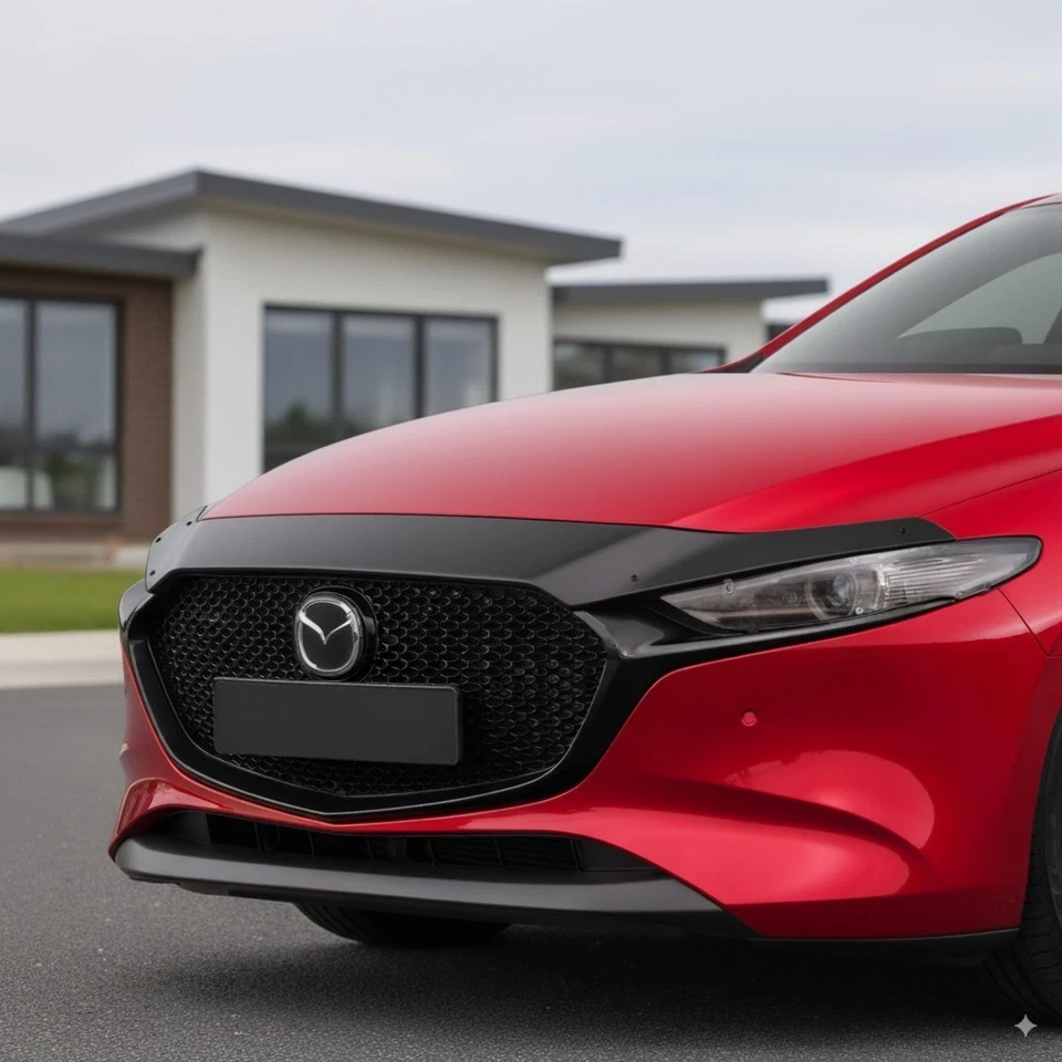 Защитный костюм капота премиум-качества для хэтчбека Mazda 3 BP MY2019 — далее - Изображение 2 из 4