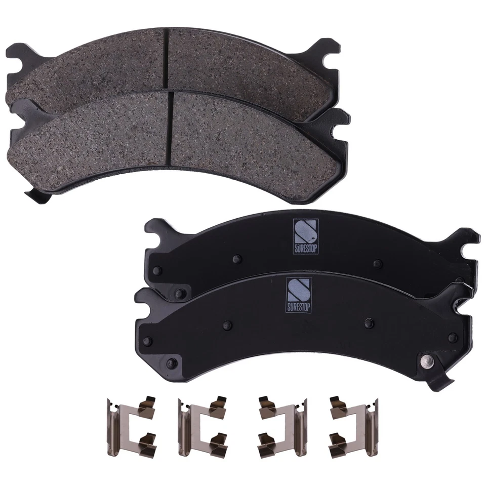 Front & Rear Brake Disc Rotors and Pads Kit for Chevy Suburban Yukon Avalanche - Image 4 of 4