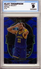 2022-23 Panini Select - Concourse Klay Thompson #19 Blue Prizm