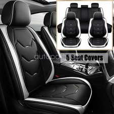 For Nissan Rogue Pu Leather Car Seat Covers 5-seat Full Set Front Rear Cushion For Nissan Rogue Pu Leather Car Seat Covers 5-seat Full Set Front Rear Cushion
