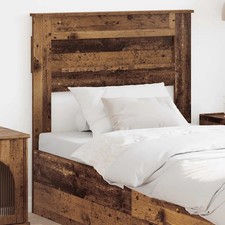 Headboard with Headboard Old Wood 90 cm Engineered wood vidaXL