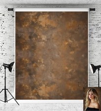 Kate Abstract Brown Vintage Texture Backdrop Photo Background Studio Props,10x8'
