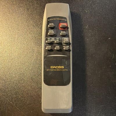 Koss HH957* Wireless Remote Control Infra-red Gray Black HH957*
