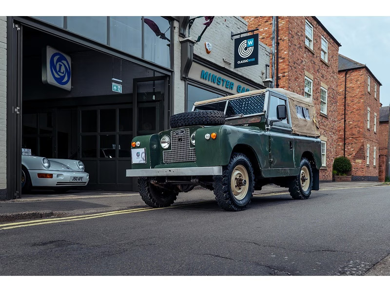 1963 Land Rover 88 4 Cyl SWB 88 Canvas Top