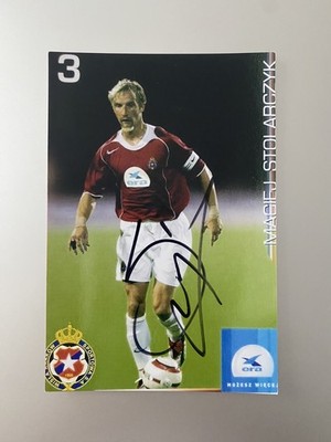 Maciej Stolarczyk Autogramm Pogon Szczecin / Polen / Wisla Krakow / Belchatow