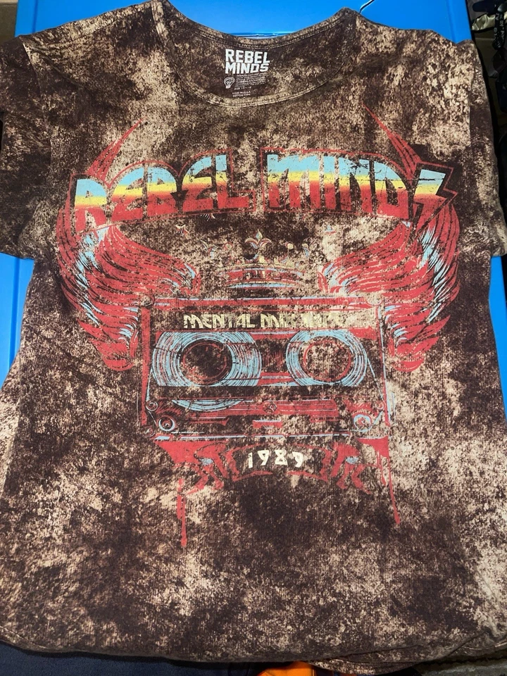 Camisa lavada con ácido Rebel Minds Foto 2 de 4