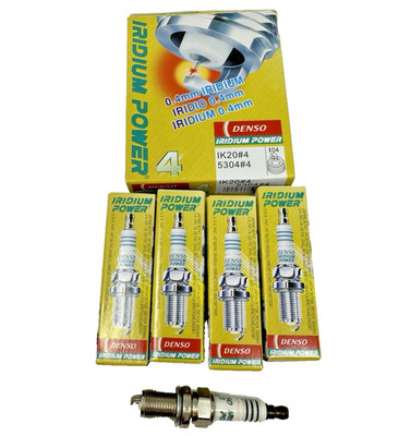 Lot of 4 NEW Genuine  DENSO 5304 - IK20 - IRIDIUM Power Spark Plugs Made in USA