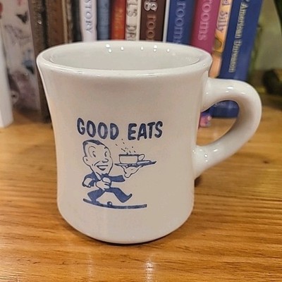 Rare Victor Style Coffee Mug/Cup Heavy Diner Restaurant Vintage 7 oz Good Eats