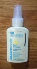 John Frieda Beach Blonde SUN STREAKS Lightening Spray 3.5 fl oz New