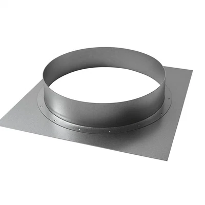 EASY ACT GMBH Wandflansch mit Rahmen für Lüftungsrohr Ø 80–400 mm Anschluss Adapter Flansch