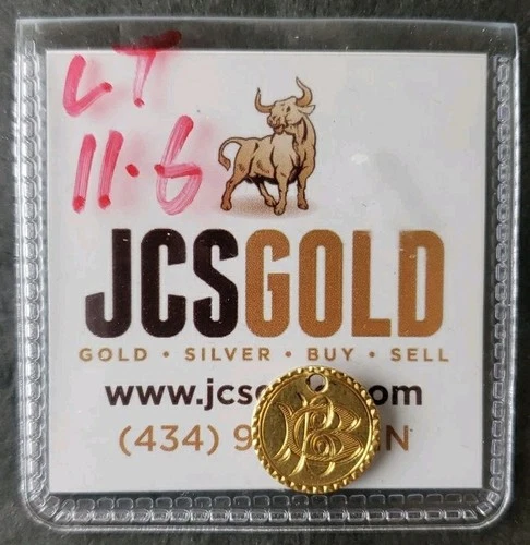 $1 Liberty Head Gold Dollar Love Token