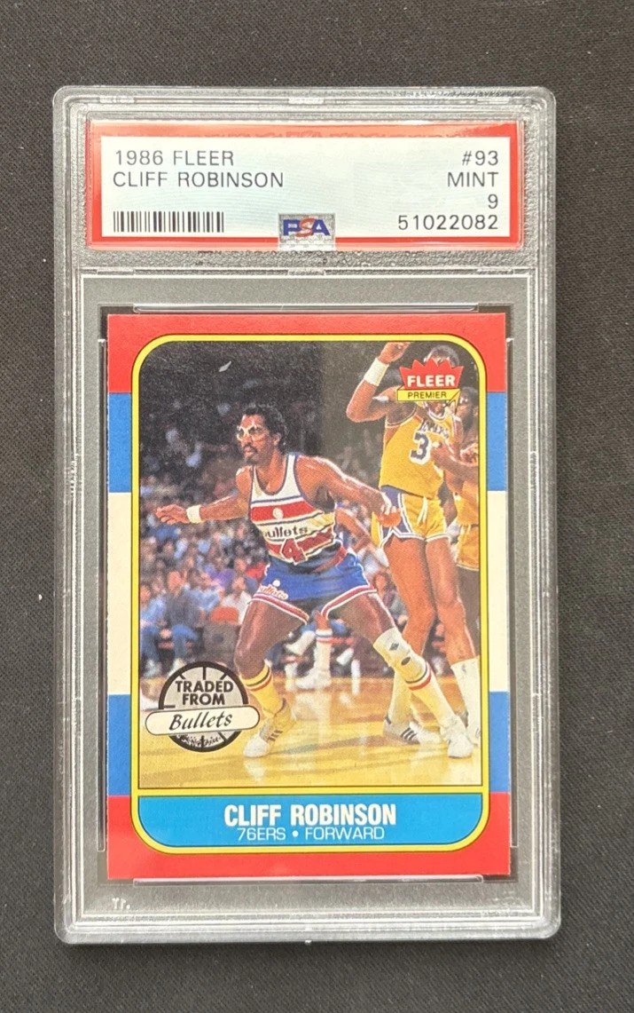 Cliff Robinson trading card