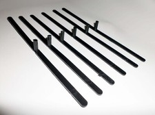 6x Rear Spoiler / Wing Installation Drill Guide locater Strips (Nylon Plastic)