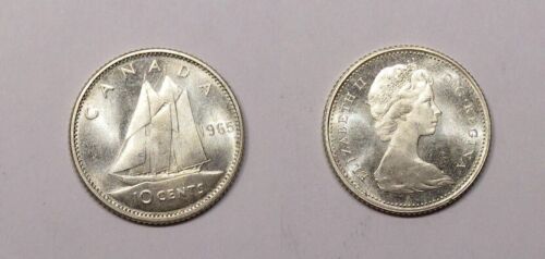 1965 CANADA FROSTED SILVER PROOF LIKE #496-116 - Picture 1 of 1