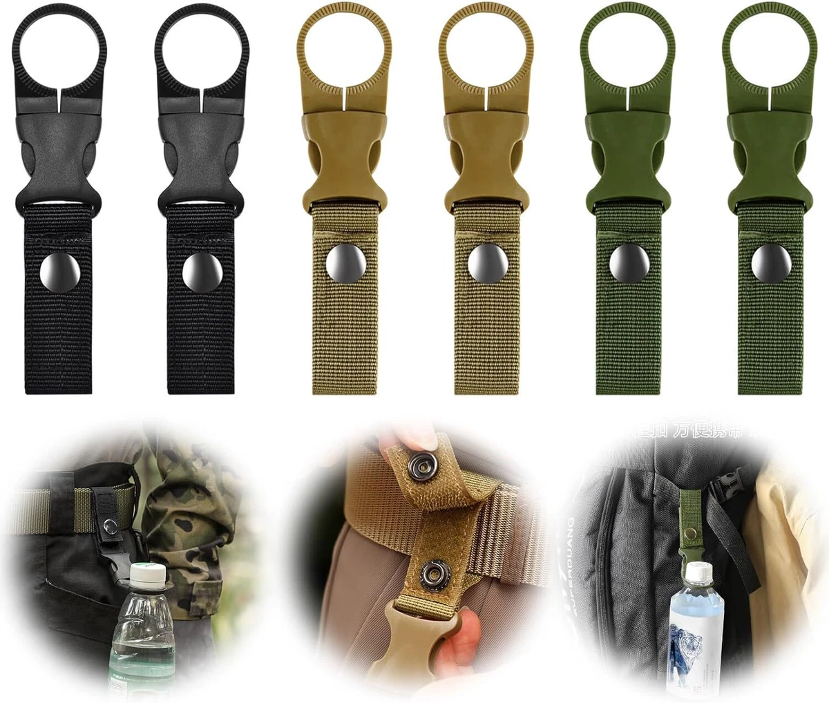 Nylon opvouwbare messentas voor outdoor jacht camping wandelen - kan