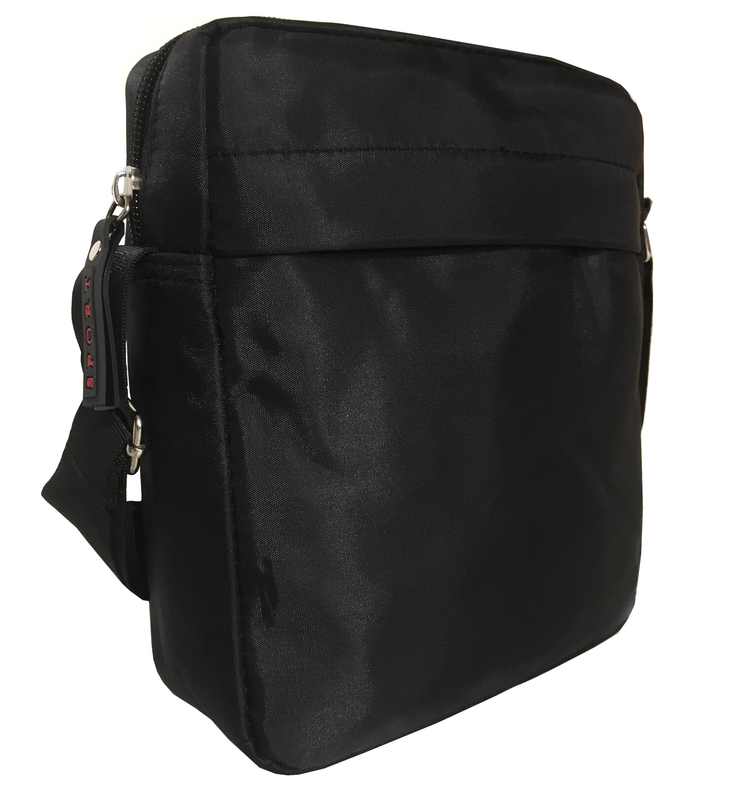 Messenger Bag Cross Body Men's Black Shoulder Utility Travel Work Bag