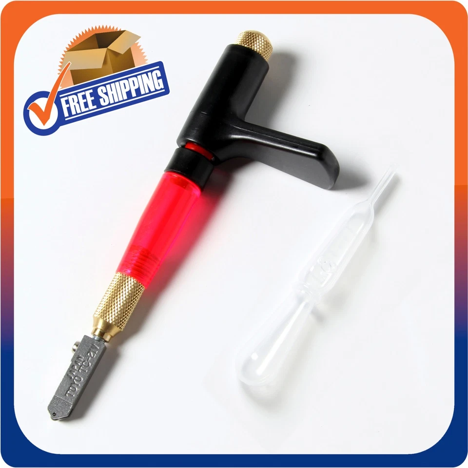 TOYO Custom Grip Supercutter® con cabezal de patrón vidrio de aceite para vidrieras Foto 2 de 2