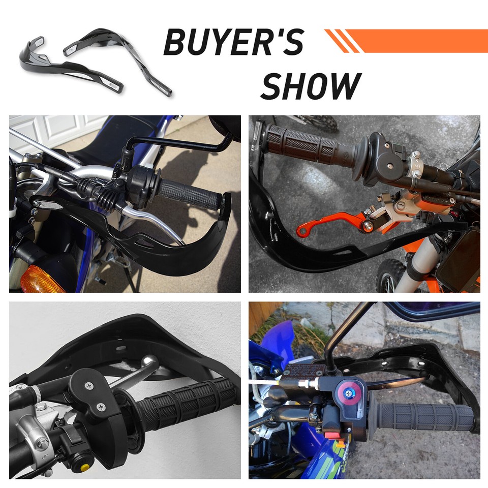 2015 15 00-21 SUZUKI DRZ400 DRZ 400E HANDLEBAR BRUSH GUARDS S203