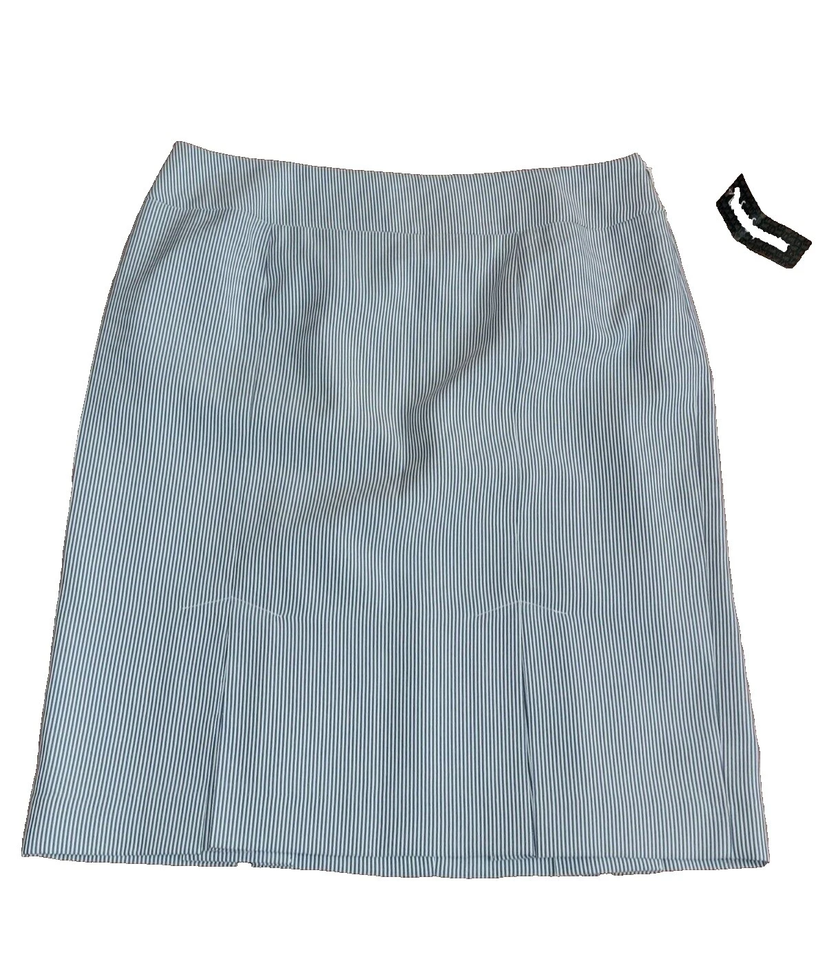 Falda a rayas de poliéster Le Suit para mujeres