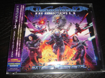 Dragonforce  -  Extreme Power Metal  + 1 Bonus  - Sealed  -  Japan !!!!