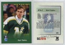 2018-19 SC2019 Kari Takko ice legends GREEN 4/5 Finland