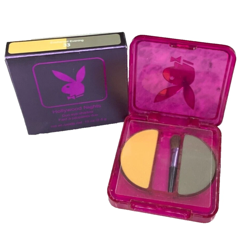 Sombra de ojos Playboy Hollywood Nights Duo 33 noche encantada 0,10 oz nueva en caja Foto 3 de 4