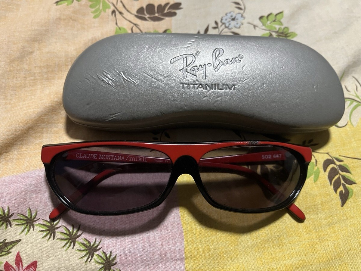 【希少】Claude Montana ヴィンテージ メガネ M640 フランス製 Vintage 1980s Claude Montana sunglasses Alain Mikli Made In France
