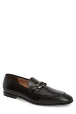 700 SALVATORE FERRAGAMO - BOY 2 Chain Bit Sleek Logo Loafer - 7 EE US