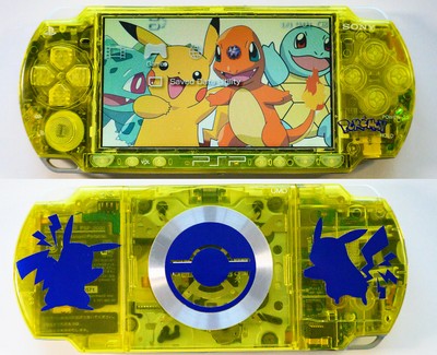 PIKACHU PSP-2000 console custom design PlayStation Portable system POKEMON  | eBay
