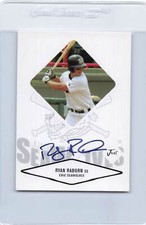 2004 Just #68 Ryan Raburn Sea Wolves Signed Auto *H7305