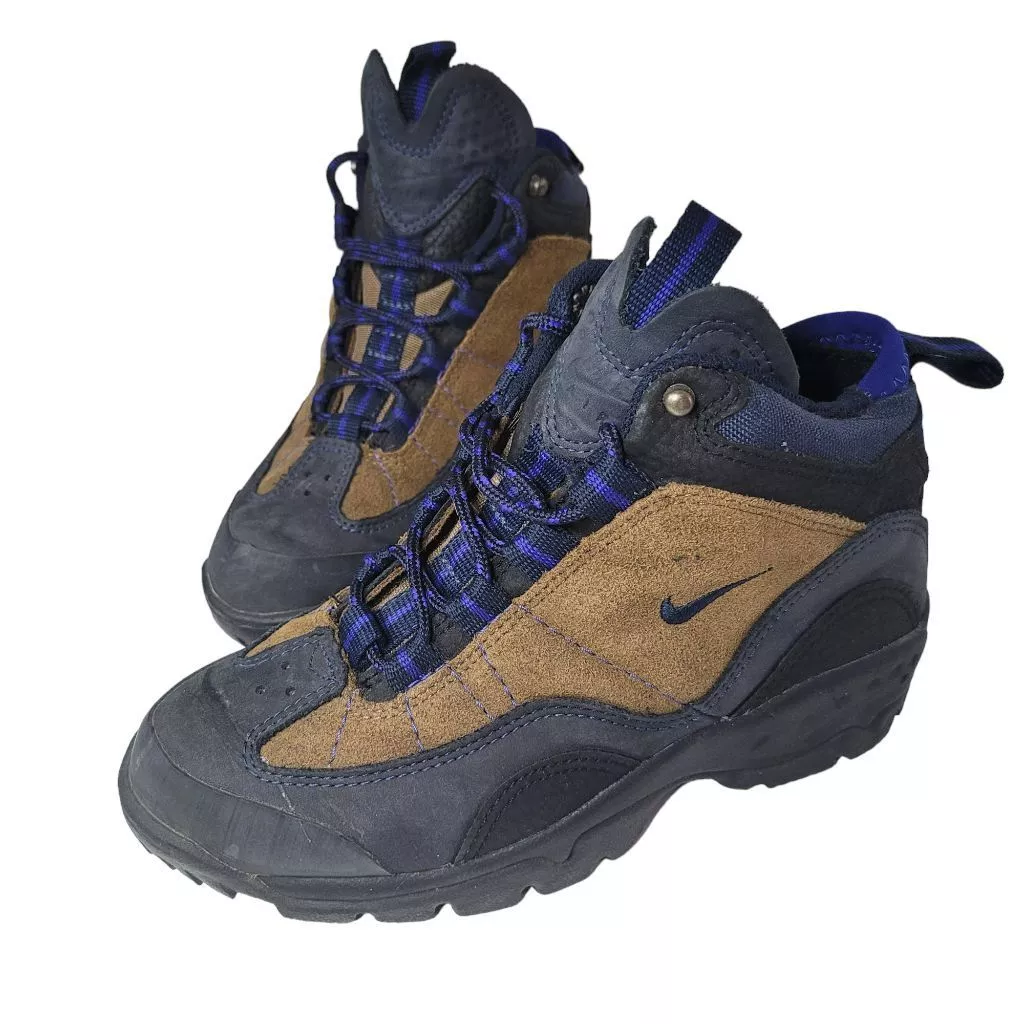 Air ACG 950406 Brown Blue Hiking Shoes Boots US 7 UK 4.5 EUR 38 |