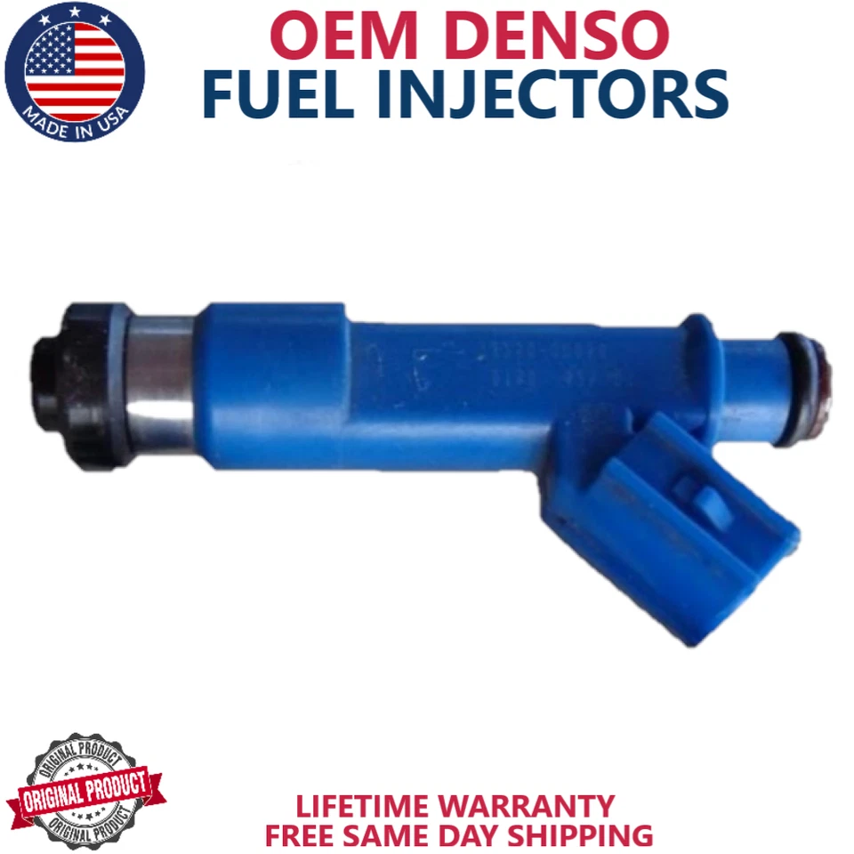 INYECTORES DE COMBUSTIBLE NUEVOS OEM DENSO x4 para Pontiac Vibe 2005, 2006, 2007 1,8 L I4 Foto 3 de 3