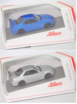 Schuco 452033700 / 452033800 Nissan Skyline GT-R Nismo Z-tunev (R34) 1:64