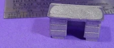 S SCALE Sn3 1/64 SHOP OR OFFICE DESK WISEMAN MODEL SERVICES DETAIL PARTS: S343