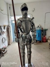 Vintage Europion Style Complete Suit of Armour Medieval Night Suit Armour BY H D