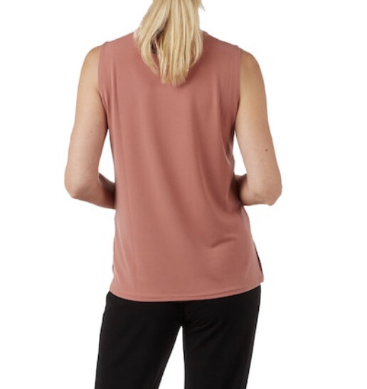 NEW MarlaWynne Dusty Rose Luxe Crepe Tank Top Size Large 1H eBay