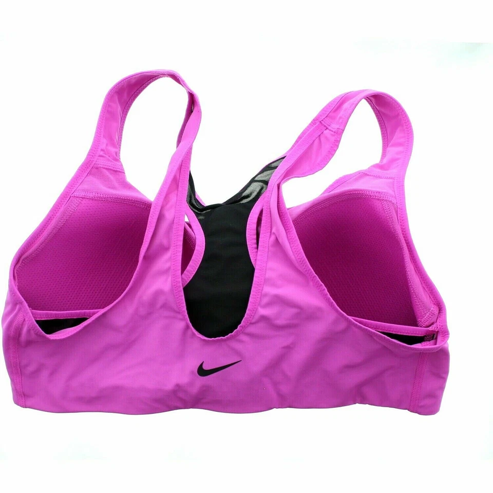 Sujetador con forma para mujer Nike soporte medio AT4294 553 rosa Foto 3 de 3
