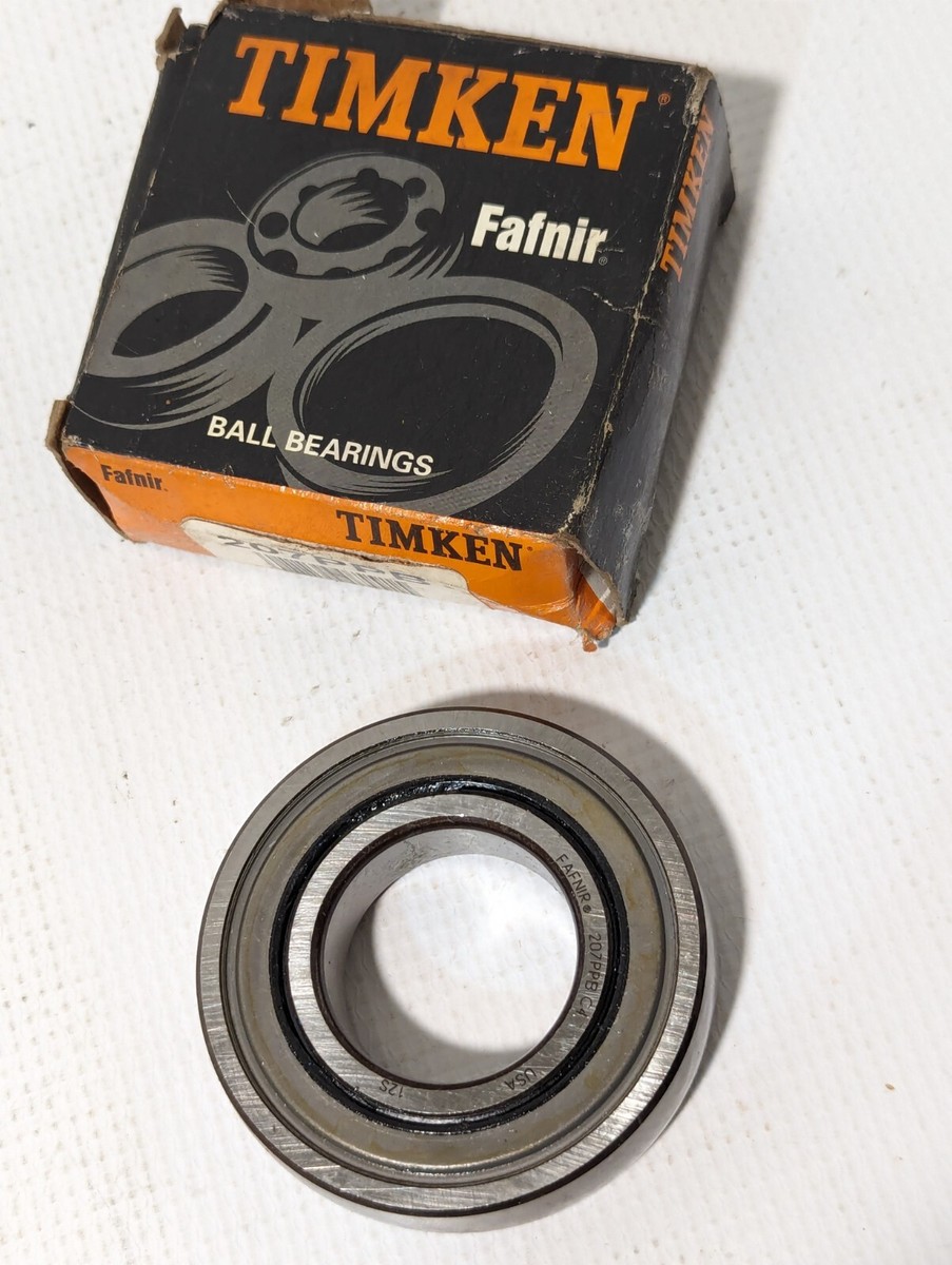 Timken (Fafnir) 207PPB Ball Bearing Double Sealed, 35mm ID, 72mm